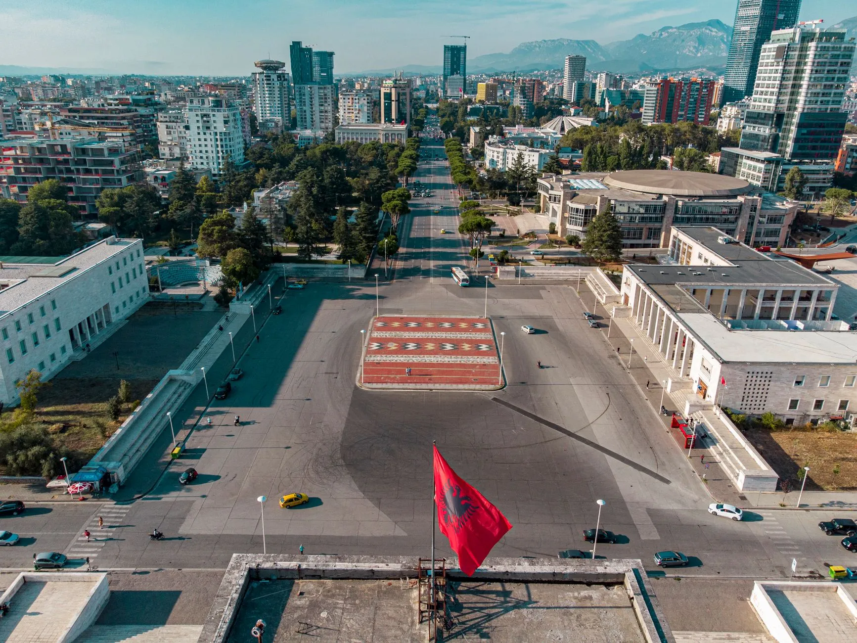 Tirana landmark in Tirana