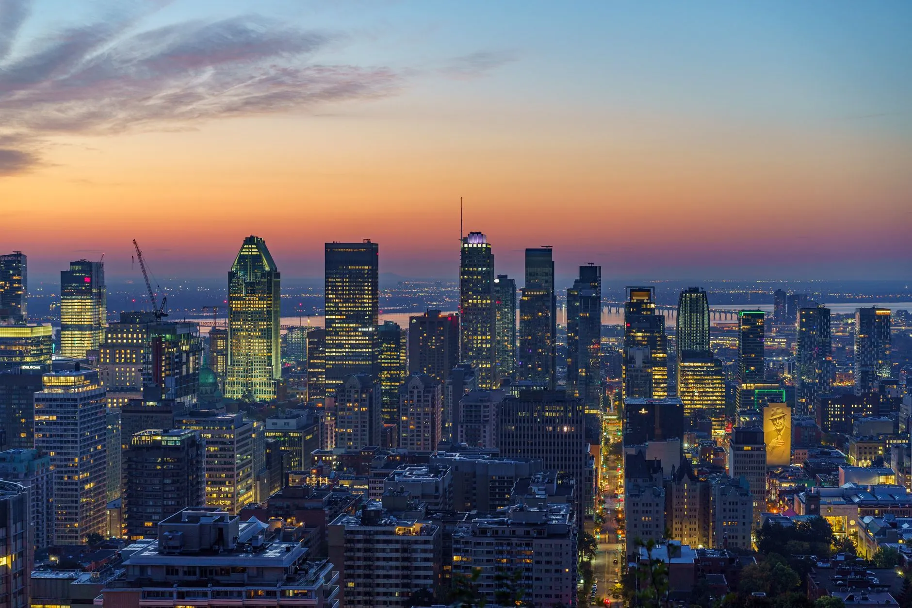 Montreal, Canada skyline