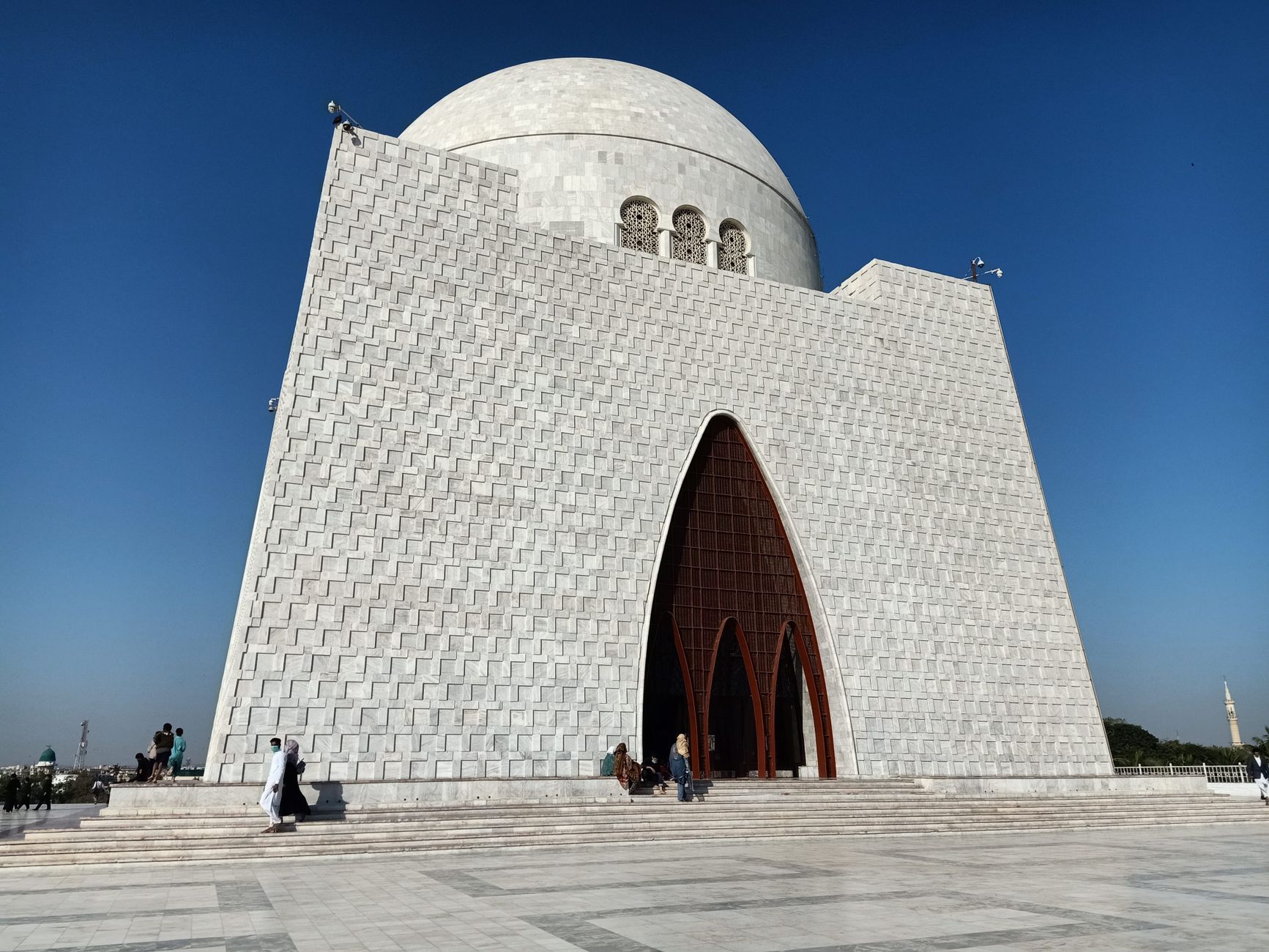 Mazar-e-Quaid, the Quaid-e-Azam Mausoleum in Karachi