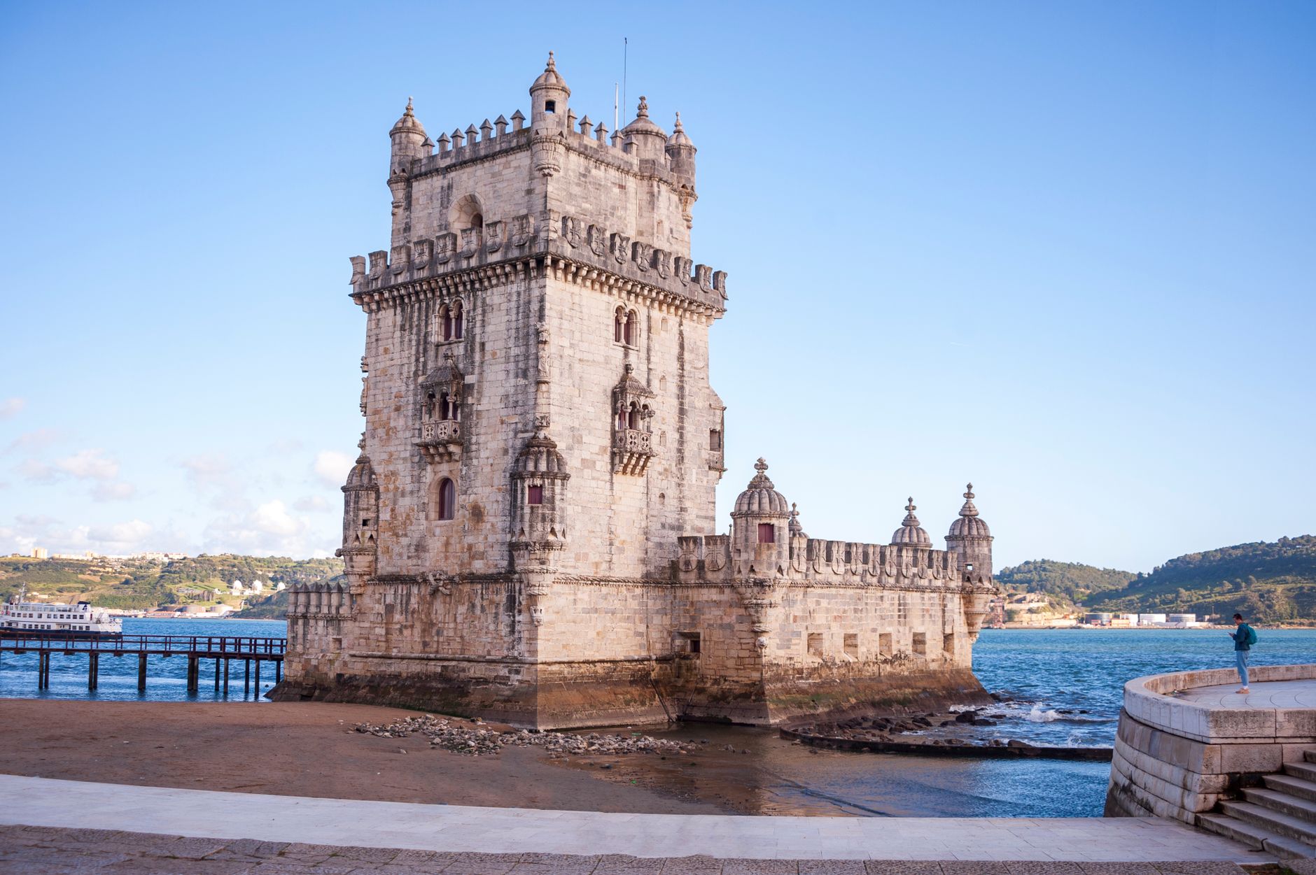 Belem Tower on the Tagus river, Lisbon